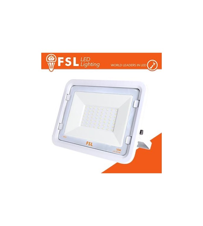 Proiettore per esterni Bianco 50W - IP65 115° 6500K