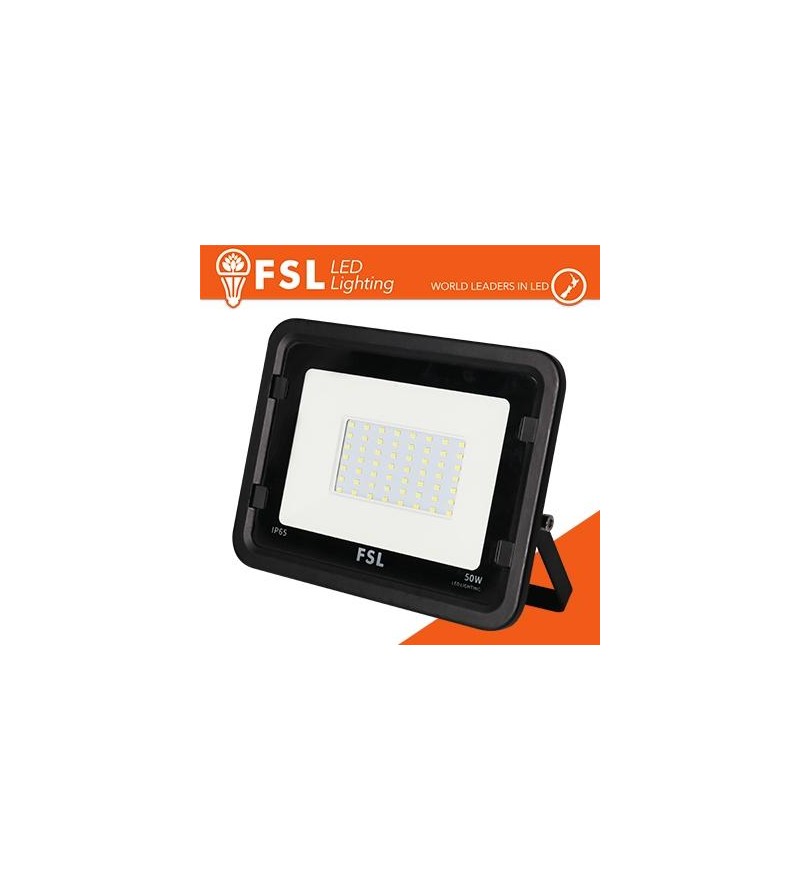 Proiettore per esterni Nero 50W - IP65 115° 4000K