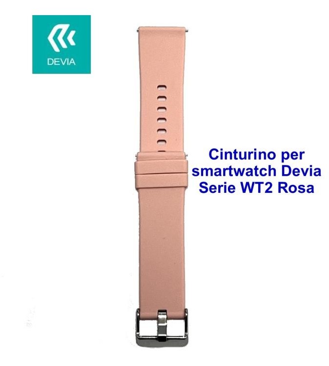 Cinturino per smartwatch Devia Serie WT2 Rosa