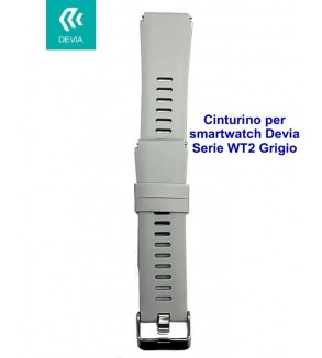 Cinturino per smartwatch Devia Serie WT2 Grigio