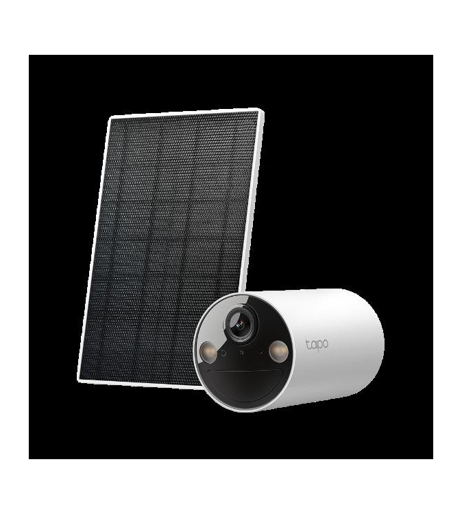 Tapo Telecamera a batteria Smart TC82 2K Kit con Pannello solare