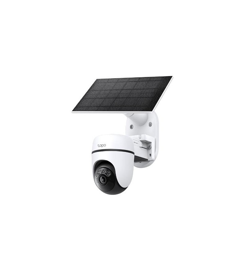Tapo TC90 Kit Telecamera di Sicurezza Smart 360° P&T + Pannello solare