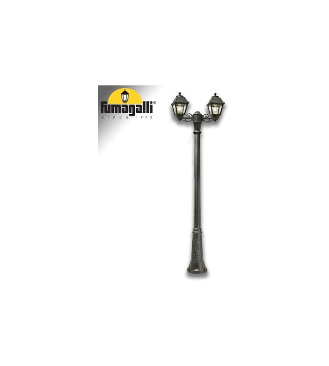 GIGI BISSO/MARY 2L NERO TRASP E27 LED FILAMENTO 6,5W 2,7K - 207 cm