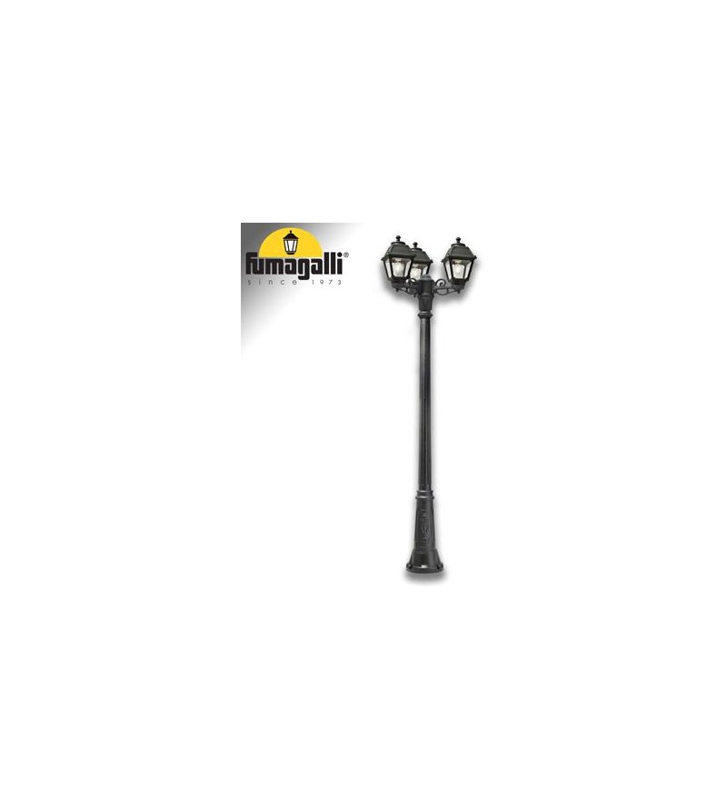 GIGI BISSO/MARY 3L NERO TRASP E27 LED FILAMENTO 6,5W 2,7K - 207 cm