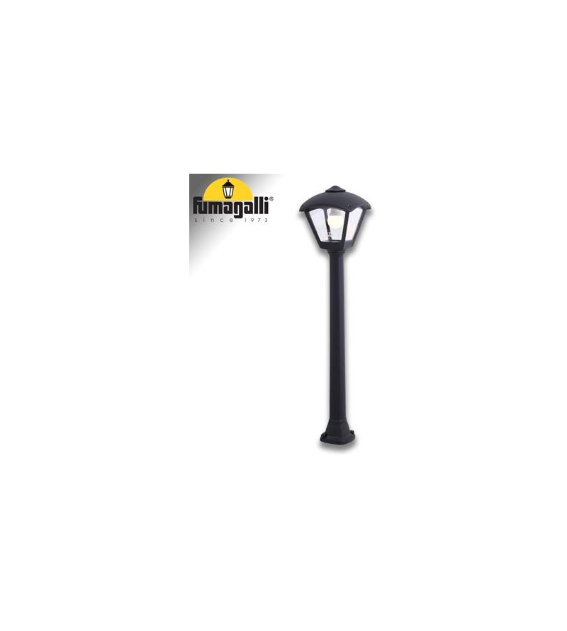 GIAFFA/DARIO NERO TRASP E27 A60 LED 8,5W CCT SET - 97,5 cm
