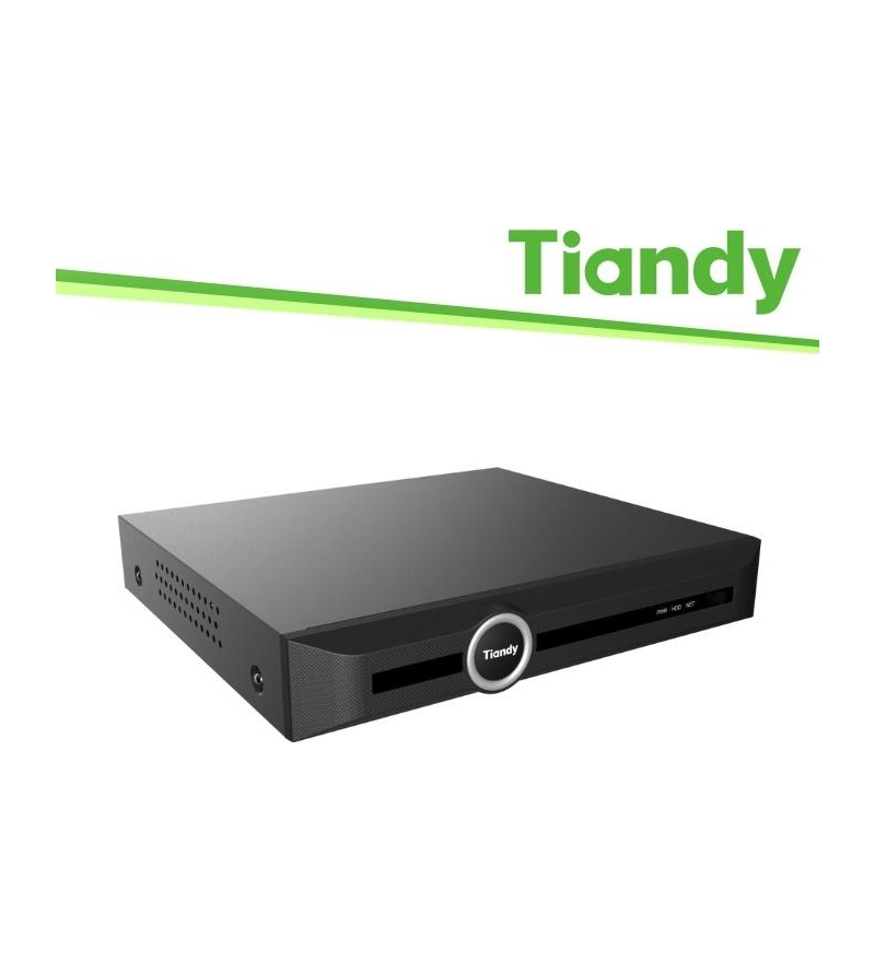 Tiandy NVR 20 Canali 80/80Mbps, registr. fino a 8MP/4K - TC-R3120