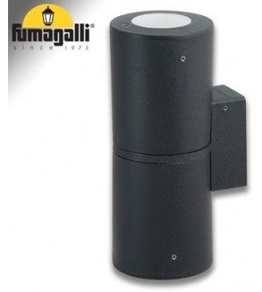 FRANCA 90 2L WALL NERO SATIN LED GU10 7W CCT 3WHITE