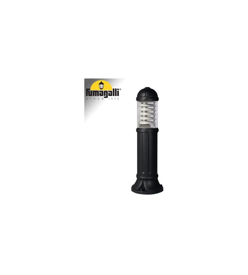 SAURO 800 NERO TRASP E27 FRANGILUCE RESINA - 80 cm