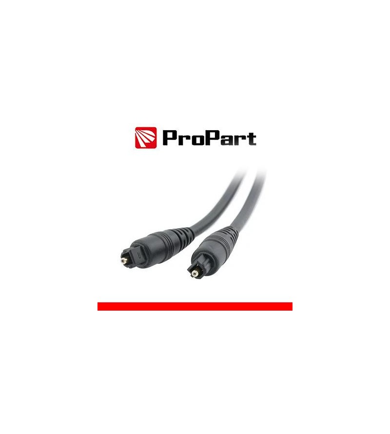 Cavo Fibra Ottica Toslink High Quality 3m Nero
