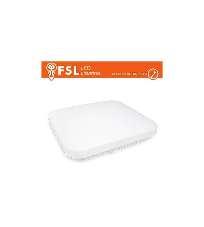 Plafoniera Quadrata LED IP20 25W 4000K 33x6,8cm
