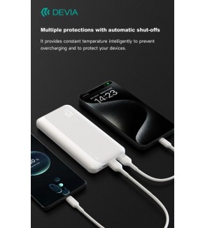 Power Bank Kintone 10,000 mAh 37 Watt Bianco