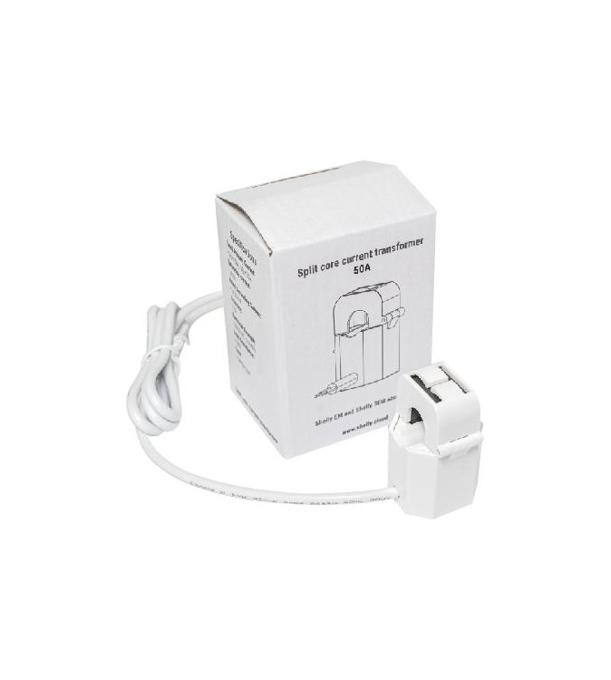 Pinza amperometrica 50A Shelly - Trasform. di corr.