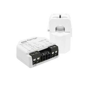 Shelly EM Gen3 - Modulo contatore energia Wi-Fi/BT + pinza amperometrica 50A