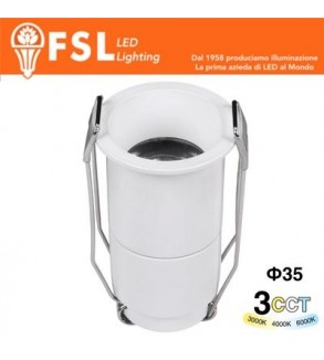 ALTAIR - Micro Punto luce LED – 3W 3CCT 35*62mm IP20 - Driver Eaglerise