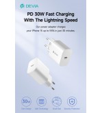 Carica Batterie Uscita Tipo-C carica rapida PD 30 Watt GaN