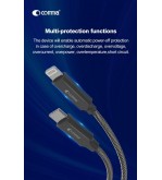 Cavo Carica rapida PD 3A per Apple certificato MFI 1,5 metri