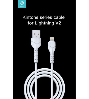 Kintone Cavo Lightning Apple 5V 2.1A 1M Carica e dati Bianco