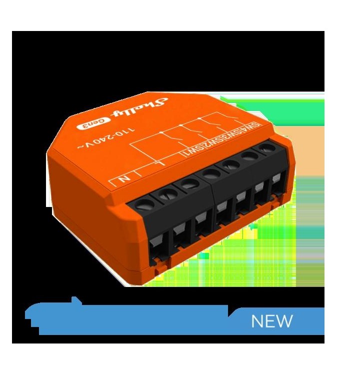 Shelly I4 Gen3 - Smart Control 4 input AC WiFi/BT/Matter