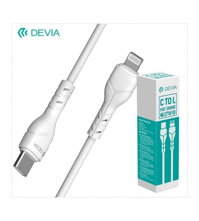 Cavo da C a Lightning 27 Watt  1 metro ricambio espositore Kintone
