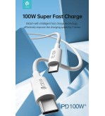Cavo per carica rapida PD da Tipo-C a Tipo-C 100W 5A 1.5 mt
