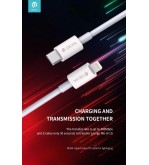 Cavo Carica rapida PD Tipo-C Lightning 3A Bianco
