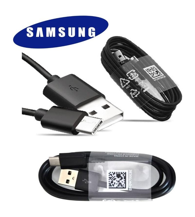 EP-DW700CBE Cavo Samsung Type-C Dati Nero in Bulk 1.5 mt