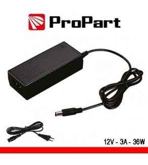 Alimentatore Switching tensione costante 12Vdc 3A (36W)
