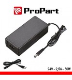 Alimentatore Switching tensione costante 24Vdc 2.5A (60W)