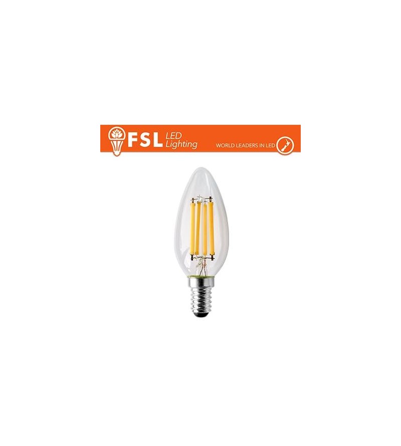Lampada Filamento Oliva - 4W 4000K E14