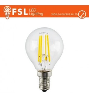 Lampada Filamento Sfera - 4W 4000K E14