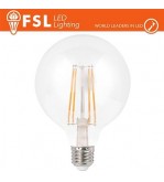 Lampada Filamento Globo Ø9,5cm - 6W 2700K E27 600LM