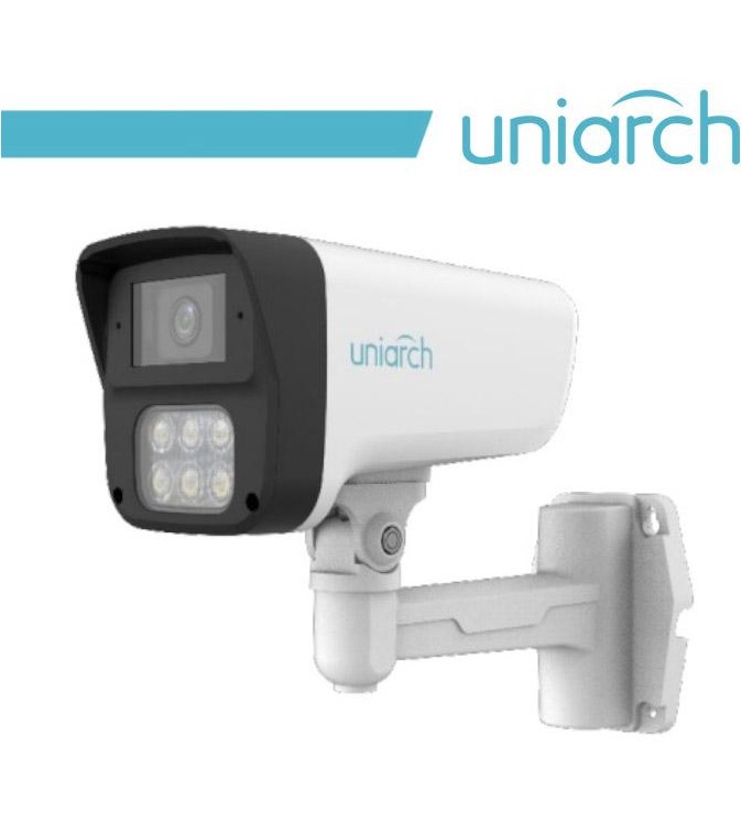 3MP Uniarch Bullet IPCamera,Ottica 4.0mm, Dual Light