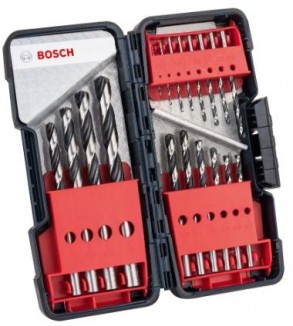 2608577350,Set punte metallo HSS PointTeQ ToughBox, 18pz 1-10 mm