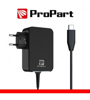 Alimentatore Propart GaN Type C 65W nero