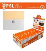 Luce notturna ricaricabile con sensore di movimento con espositore