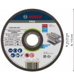 2608600545,Mola da taglio Expert for Inox piana Rapido  115x1 mm