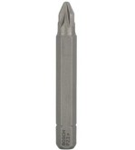 2607001571,Bit Extra Hard viti Pozidriv intaglio a croce PZ2 L. 51 mm, 3pz