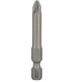 2607001577,Bit Extra Hard viti Pozidriv intaglio a croce PZ2 L. 49 mm, 3pz