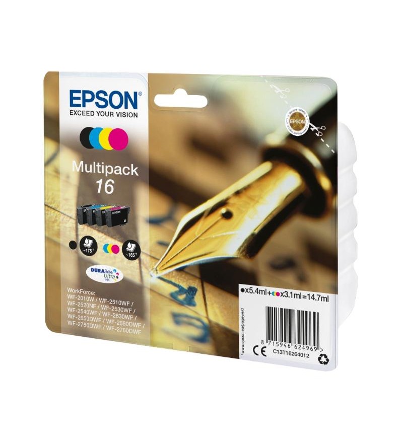 CARTUCCE ORIGINALE EPSON MULTIPACK 16 PENNA/CRUCIVERBA