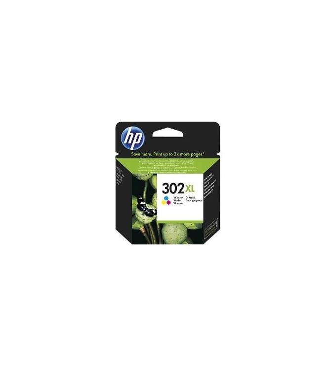 CARTUCCE ORIGINALE HP 302XL BLACK 