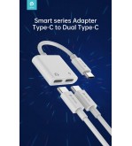 Adattatore Tipo-C per carica e audio connettori Tipo-C