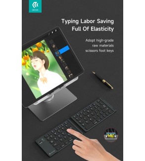 Tastiera bluetooth richiudibile Compatibile Microsoft, Android, Apple