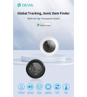 Anti-smarrimento DropTag G2305 Compatibile con Apple Find My Bianco