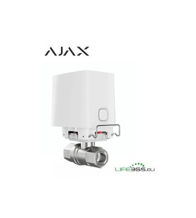 Ajax Valvola Smart wirelayss per interruzione Acqua [filettatura 3/4] bianca