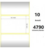 White 51x32mm,4790 Et/Rotolo Z-1000D, 2x1.3x3 Core,circonferenza 182mm