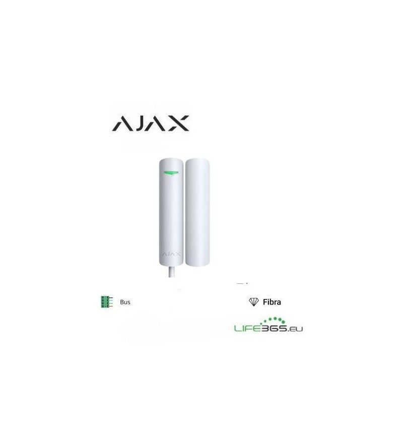 Ajax Superior DoorProtect Plus Fibra - Rilevatore porte&finestre magnetico bianc