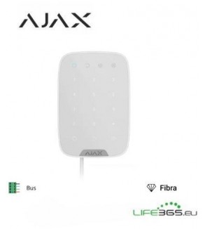 Ajax Superior Keypad Fibra white - Tastiera per interni cablata Bianca