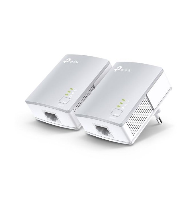 TP-Link Starter Kit Powerline, 1 Porta Ethernet, 600 Mbps 2 pz - TL-PA411 KIT