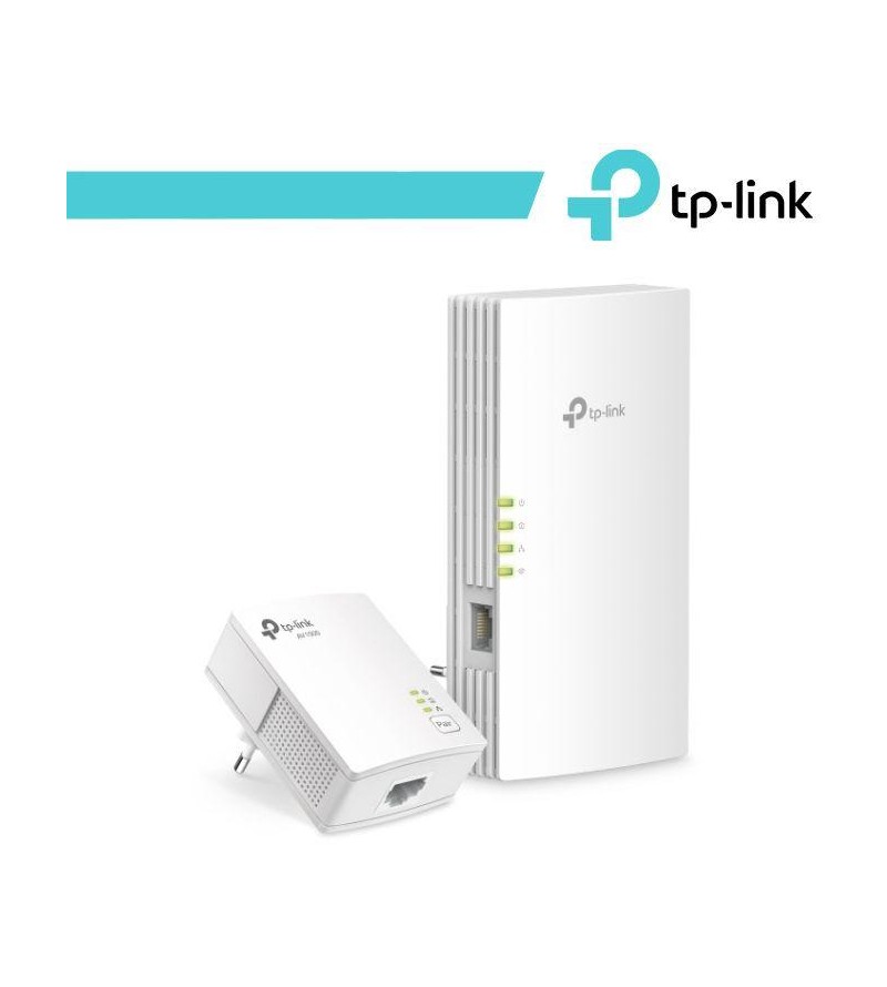 TP-Link Kit Powerline AV1000 Gigabit + Wi-Fi 6 AX1500 - TL-WPA7817 KIT