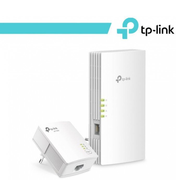TP-Link Kit Powerline AV1000 Gigabit + Wi-Fi 6 AX1500 - TL-WPA7817 KIT